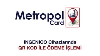 INGENICO Cihazlarda QR ile Ödeme İşlemi [upl. by Neerhtak]