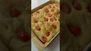 SAME DAY FOCACCIA RECIPE foccacia breadrecipe [upl. by Ykcaj490]