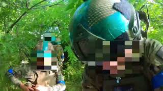 Combat GoPro  Foreign Volunteer Wounded [upl. by Nimesay]