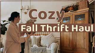 Thrifting Monterey with Friends  Fall Thrift Haul amp Vlog  unexpected home tour [upl. by Nosreg486]