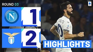 NapoliLazio 12  Biancocelesti stun champions Goals amp Highlights  Serie A 202324 [upl. by Kelly]