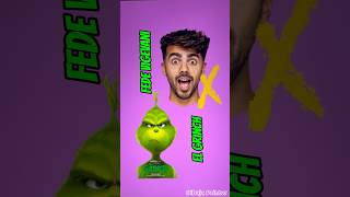 Fusionando a Fede Vigevani con el Grinch elgrinch grinch fedevigevani [upl. by Alemap]