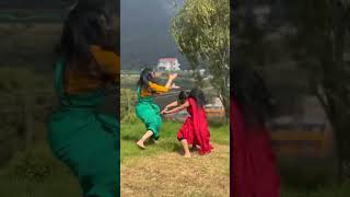 Kurchi Maradapetti  dance by Aishuads and Alhenaads aishuads alhena youtubeshorts [upl. by Annaoj]