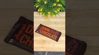 Amul Dark Chocolate Review 🍫😋shorts youtubeshorts [upl. by Ttegirb]