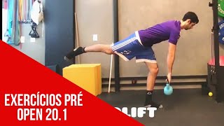 Exercícios de aquecimento crossfit open 201 [upl. by Elman504]