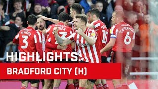 Highlights Sunderland v Bradford [upl. by Savvas178]