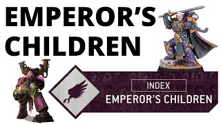 New Index Emperors Children Rules Dropped kinda Rubbish but Hint at Things to Come [upl. by Ahsropal]