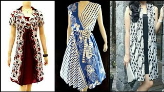 Stylish And Elegant Batik Dress Design CollectionBatik Fashion Dress [upl. by Nahtaj251]