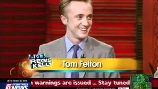 Tom Felton on Regis and Kelly 71511 [upl. by Enilorak981]