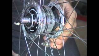 Reparatur Nabendynamo Shimano DH3N80 05 Montage [upl. by Oker]