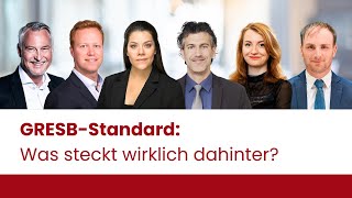 Expertenrunde zu GRESB ESGStandards Immobilien und Praxisherausforderungen  Webinar [upl. by Worra205]