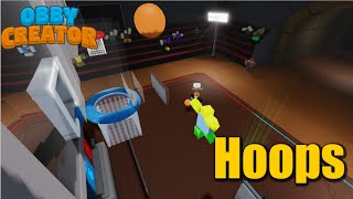 Basketball in Obby Creator Hoops [upl. by Necila]