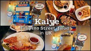 Kalye Filipino Street Food Restaurant 🇵🇭🇬🇧  A Taste of Home  Philippine Restaurant Abroad [upl. by Eusassilem]