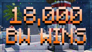 I Got 18000 Bedwars Wins [upl. by Ashby]