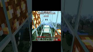 Which is the best seed minecraft short viralvideo ytshorts trending [upl. by Hellene62]