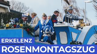 ERKELENZ  Karneval  Rosenmontagszug 2018 [upl. by Ettellocin]