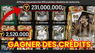 COMMENT GAGNER 200 MILLIONS DE CRÉDITS SUR FC MOBILE  FIFA MOBILE [upl. by Phelia]