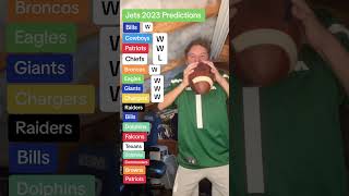 2023 Jets Schedule Prediction [upl. by Templas45]