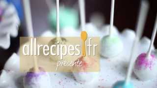 Recette pour faire des cakepops à la vanille [upl. by Ahsinoj]