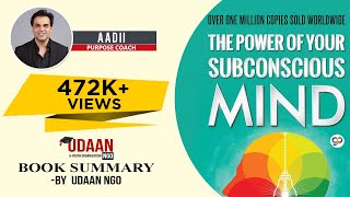 The Power of Your Subconscious Mind  Joseph Murphy  Hindi Book Summary  Aadi Gurudas  Udaan NGO [upl. by Atinram996]