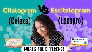 Citalopram vs Escitalopram [upl. by Silvana]