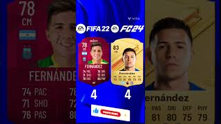 FIFA World Cup vs Copa America Argentina in FIFA 22 vs EA FC 24⚽️FtMessi…fifa footballplayer [upl. by Maeve]