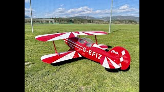 Hangar 9 Pitts S2B DLE60Twin [upl. by Adias]