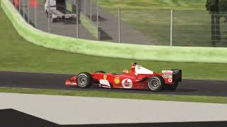 Ferrari F2004 Roars at Imola GP  Assetto Corsa Experience [upl. by Neveda483]