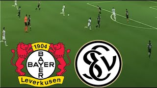 Bayer 04 Leverkusen 30 SV Elversberg Live Streaming  Highlights  DFBPOKAL 2024 [upl. by Ettelorahc]