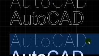 AutoCAD 分解文字  FLATTEN及WMF [upl. by Eimmis]