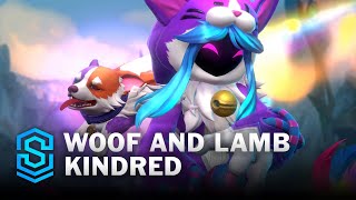 Woof and Lamb Kindred Wild Rift Skin Spotlight [upl. by Akcimahs]