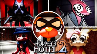 Hoppers Hotel 2  Full Walkthrough amp Ending Showcase [upl. by Etolas]