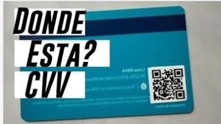 Donde esta el cvv en la tarjeta bbva bancomer💳❓ vcv cvv2cvc [upl. by Goat]