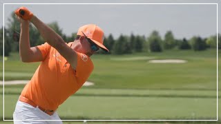 Watch Rickie Fowler Wedge Iron Driver Swing Motion  Range Session 2021 [upl. by Atenaz214]