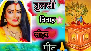 tulsivivah ❣️💓sohargeet ❣️💓पूरा वीडियो सुने आप लोग रह ही नहीं सकते इतना स्पेशल वीडियो है [upl. by Abana]