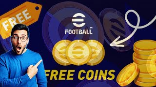 FREE COIN IN eFOOTBALL😱🔥1200 coin  101 Rated player 🔥 [upl. by Nai]