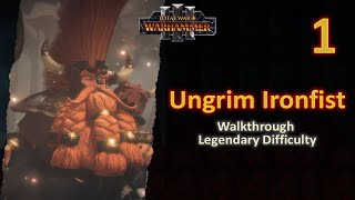 1 Ungrim Ironfist  WAR vs Greenskins The Red Eye  Legendary  No Commentary [upl. by Normak]