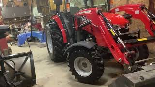 Massey Ferguson 2860 wash  wax and review of the tractors 1st year of service [upl. by Yajnas]