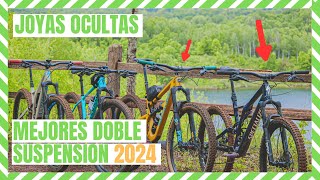 MEJORES Bicicletas DOBLE SUSPENSION en 2024 hay sorpresas finales [upl. by Xylina]