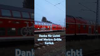 BR 143 mit Dostos Durchfahrt Falkenberg Elster [upl. by Gona]