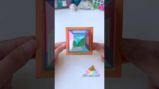 3D art Make it shorts tonniartandcraft craft art diy love cute [upl. by Reivaz143]