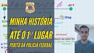 Minha trajetória até 1º lugar Perito Criminal da Polícia Federal  Eng Civil Igor Dantas [upl. by Joli280]