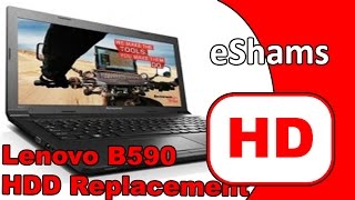 Lenovo B590 6274 HDD Replacement [upl. by Bank]