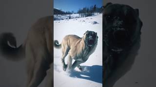 Wolf vs Kangal  kangal кангал dogs wolf [upl. by Hessler]