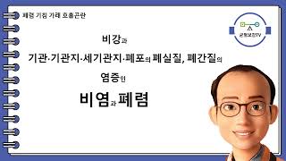 폐렴 기침 가래 객담 발열 오한 숨참 호흡곤란 급성폐렴 만성폐렴 기관 기관지 세기관지 폐포 폐실질 폐간질 바이러스 마이코플라즈마 세균 진균 곰팡이 항생제 소염제 해열제 폐렴시소탕 [upl. by Aurie106]