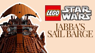 LETS TALK Lego Star Wars Jabbas Sail Barge [upl. by Sears261]