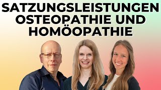 quotSatzungsleistung Osteopathie und Homöopathiequot News im Januar 2024 [upl. by Ahoufe]