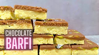 Chocolate Barfi for beginners I Quick simple delicious Diwali recipe I The House of Spices🌶 [upl. by Pizor179]