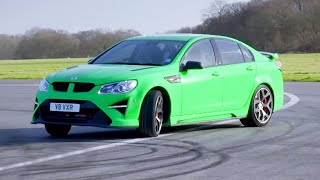 Vauxhall VXR8 GTSR  Chris Harris Lap  Extra Gear Top Gear [upl. by Eisle401]