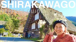 GIFU🇯🇵 9 Things to do in Shirakawago🛖🍁 Japanese countryside Japan Travel Vlog [upl. by Cohby]